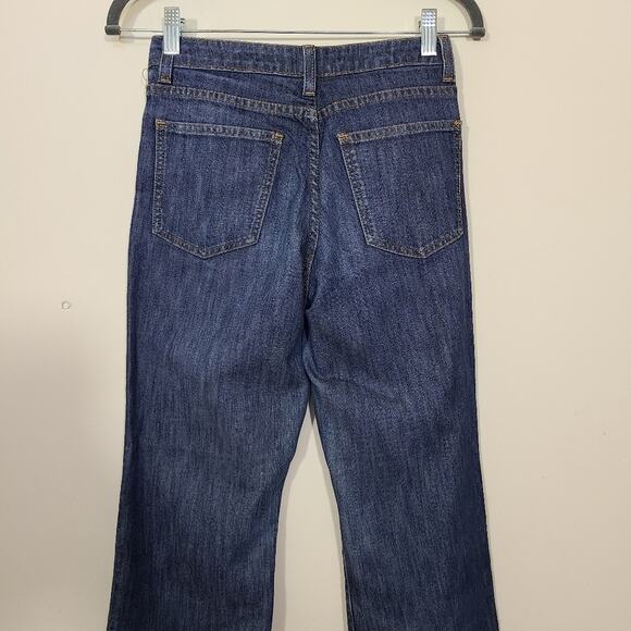 Boden Women Blue Denim Wide Leg Size 8 Regular - Picture 5 of 8